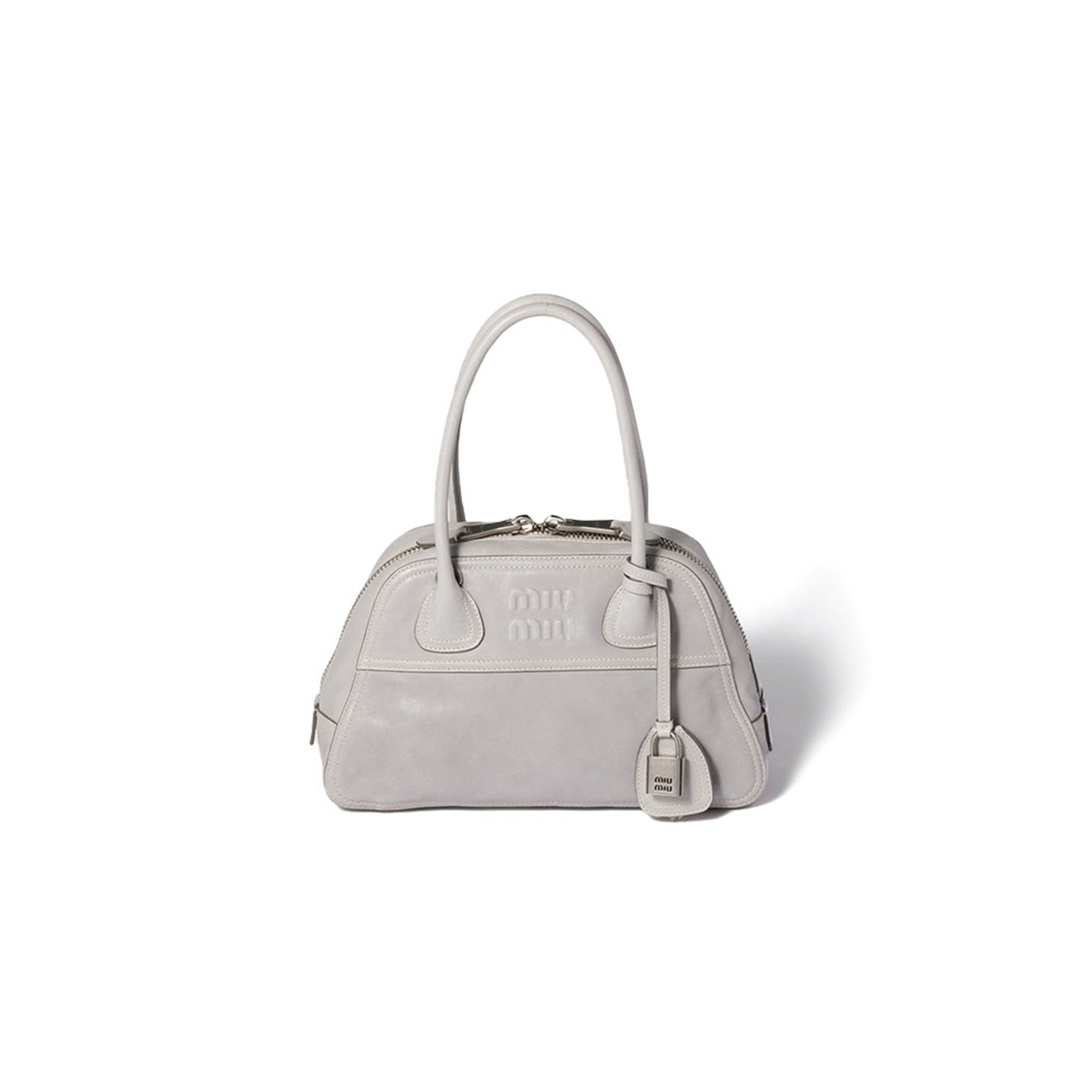 MIU MIU VIVANT NAPPA LEATHER BAG 5BB200 (28*17*9.5cm)